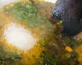 Stir fried Palak gravy with dash of desiccated coconut powder recipe step 3 photo
