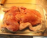 Foto del paso 1 de la receta: Pollo arpegiado, con salsa verdolaga sincopada, con inspiración de Gong