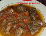 A picture of step 4 of Pepper soup na naman rago.