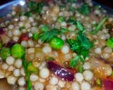 A picture of step 3 of Sabudana Khichdi.