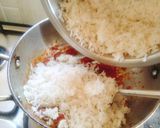 A picture of step 4 of Tomato peas masala pulao 🍅😋.