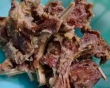 A picture of step 3 of Masaledar Mutton chops ❤❤.