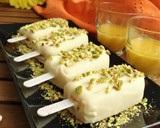 Foto del paso 6 de la receta: Helado de mango, chocolate blanco y pistachos