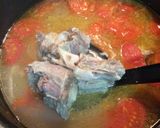 Hình bước làm 1 của món PHỞ ĐUÔI BÒ