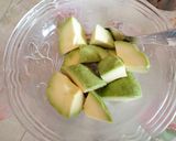 A picture of step 1 of Guacamole in 5 min.