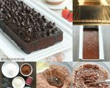 Foto langkah ke 1 dari resep Eggless Chocolate Cake.