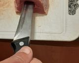 Foto del paso 1 de la receta: Peceto mechado a la plancha o disco