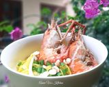 Hình bước làm 3 của món Mì Quảng tôm càng