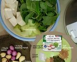 Foto langkah ke 1 dari resep Sayur bobor bayam manisa.