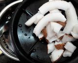 A picture of step 1 of Mango Ginger Thuvaiyal.