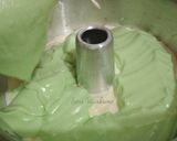Foto langkah ke 4 dari resep (marble) Pandan Chiffon Cake.