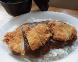 A picture of step 3 of Chicken Katsu Curry!.