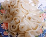 Foto del paso 1 de la receta Calamares rebozados con verduras variadas 🧅🍅🍋🧄🍆🥔