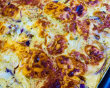 Foto del paso 7 de la receta: TORTA SALADA DE CEBOLLAS Y QUESOS 🧅🧀🥚🍶🧅🧀🥚🍶