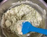 Hình bước làm 3 của món Bánh Mì Trà Xanh Matcha
