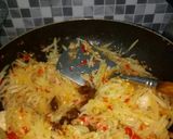 Foto langkah ke 7 dari resep Tumis pedas pepaya muda.