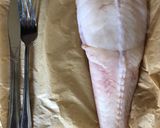 A picture of step 1 of Steamed Monkfish.
