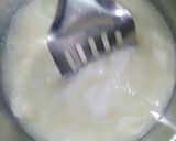 A picture of step 2 of Homemade mozzarella cheese.