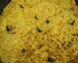A picture of step 8 of Hilsa vuna khichdi (in Bengali style).