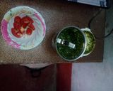 A picture of step 2 of Dahi coriander chicken.