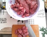 Gombás borjúpaprikás recept fázis 1 fotója