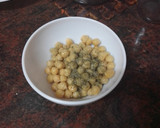 Foto del paso 4 de la receta: Crema de calabaza y batata con snack de garbanzos fritos