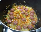 Foto del paso 5 de la receta: Pasta casera con salsa y albóndigas