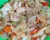 Foto langkah ke 4 dari resep Capcay sayur jamur enoki.