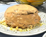 Foto del paso 4 de la receta: Torre de panqueques salada 🥞
