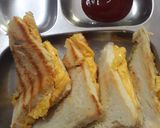A picture of step 3 of Corn cheese sandwich!.
