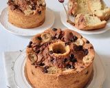 Foto langkah ke 8 dari resep Chiffon Pisang Coklat.