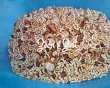 A picture of step 3 of Oven Roasted Puffed Rice Mixture.