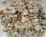 A picture of step 1 of Banana crunch muffins.