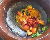 A picture of step 2 of Tomato Rasam.
