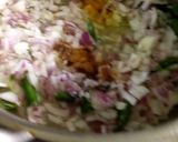 A picture of step 3 of Plantain podimas.