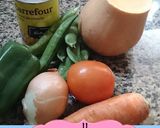 Foto del paso 1 de la receta: Tarta simple de verduras