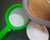 A picture of step 5 of Jaggery ginger tea.