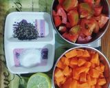 टेमैटो एंड कैरेट स्मूदी (tomato and carrot smoothie recipe in hindi) रेसिपी चरण 1 फोटो