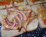 Foto del paso 5 de la receta Sandwichitos con tentáculos de calamar