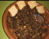 Foto del paso 6 de la receta: Revuelto de morcilla fresca con frutos secos