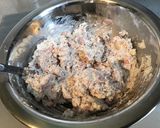 Une image de l'étape 5 de Tartinade à la ricotta, jambon blanc,épices et persil.