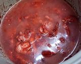 Foto langkah ke 5 dari resep Fillet Ayam Angkak Merah Manis (Versi Rice Cooker).