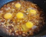 Hình bước làm 1 của món Trứng sốt với gà