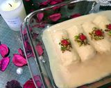 A picture of step 9 of Festive Ras malai Rolls.