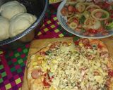 Foto langkah ke 8 dari resep Pizza teflon.
