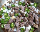 Foto del paso 2 de la receta: Col con calabaza y puerco 🍲😉