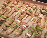A picture of step 6 of Yakitori 焼き鳥 Negima.