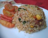 Foto langkah ke 6 dari resep 169) Nasi Goreng Hongkong.