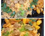 A picture of step 9 of Soyabean Pulao.