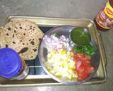 A picture of step 1 of Paratha roll.